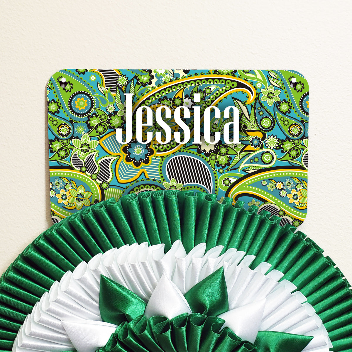 Jessica Rosette Ribbon Holder Squeaky Egg Shop