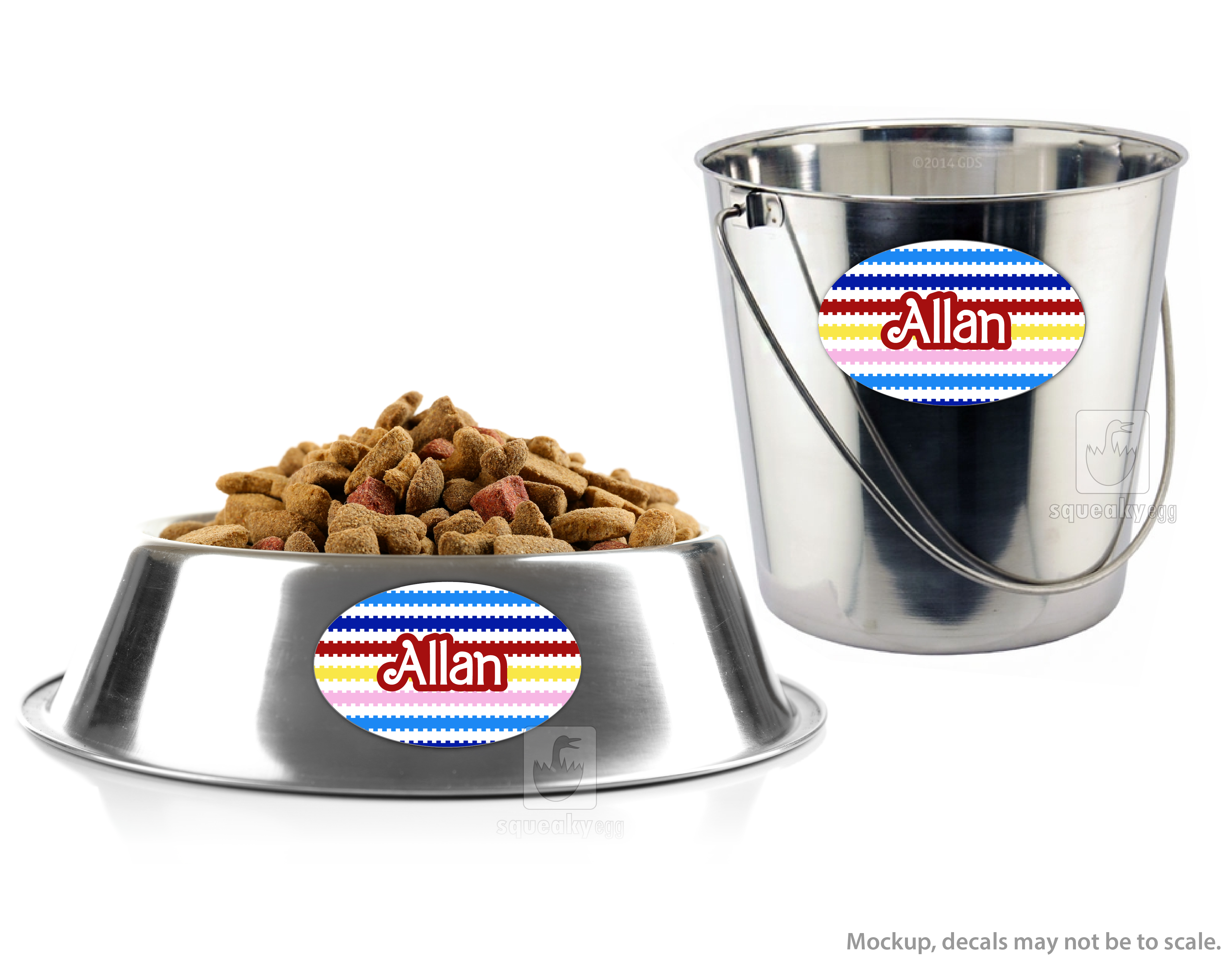 Allan - Bowl Decal