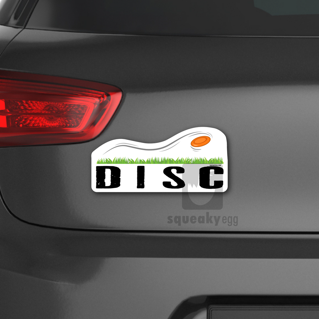 Disc Design Sticker Stickers and Car Decals – Squeaky Egg Shop
