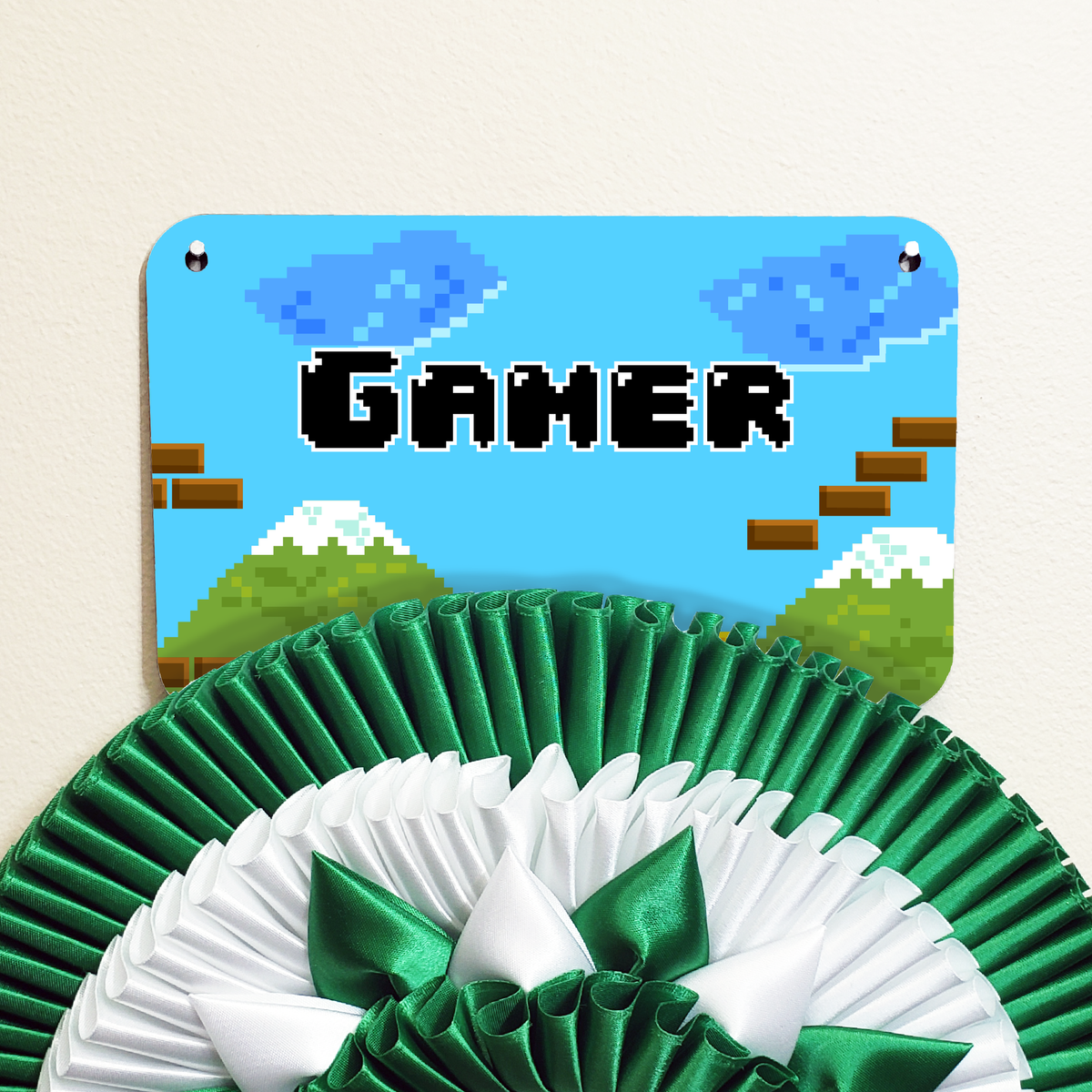 Gamer - Rosette Ribbon Holder – Squeaky Egg Shop