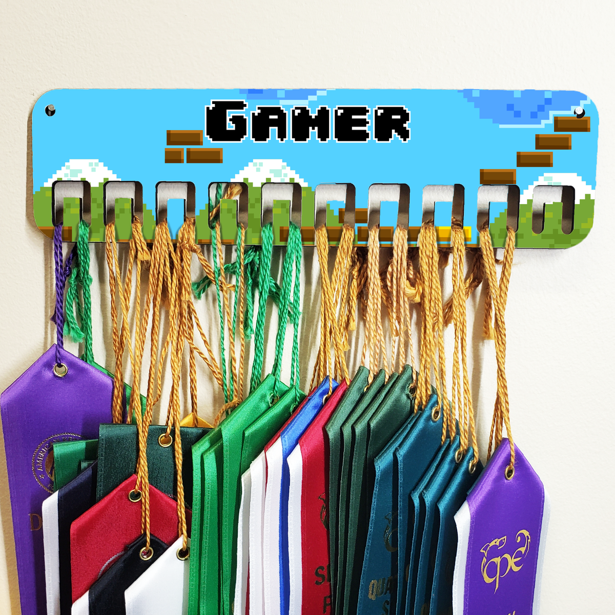 Gamer - Flat Ribbon Holder – Squeaky Egg Shop