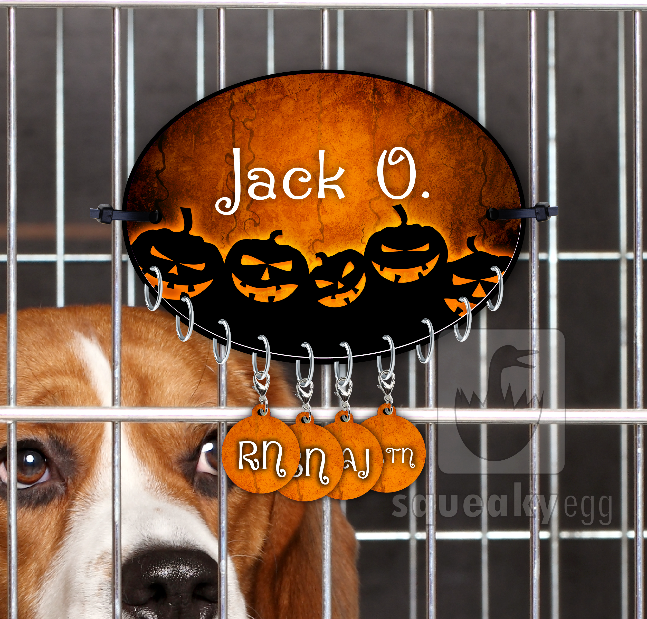 Jack O - Crate Tag