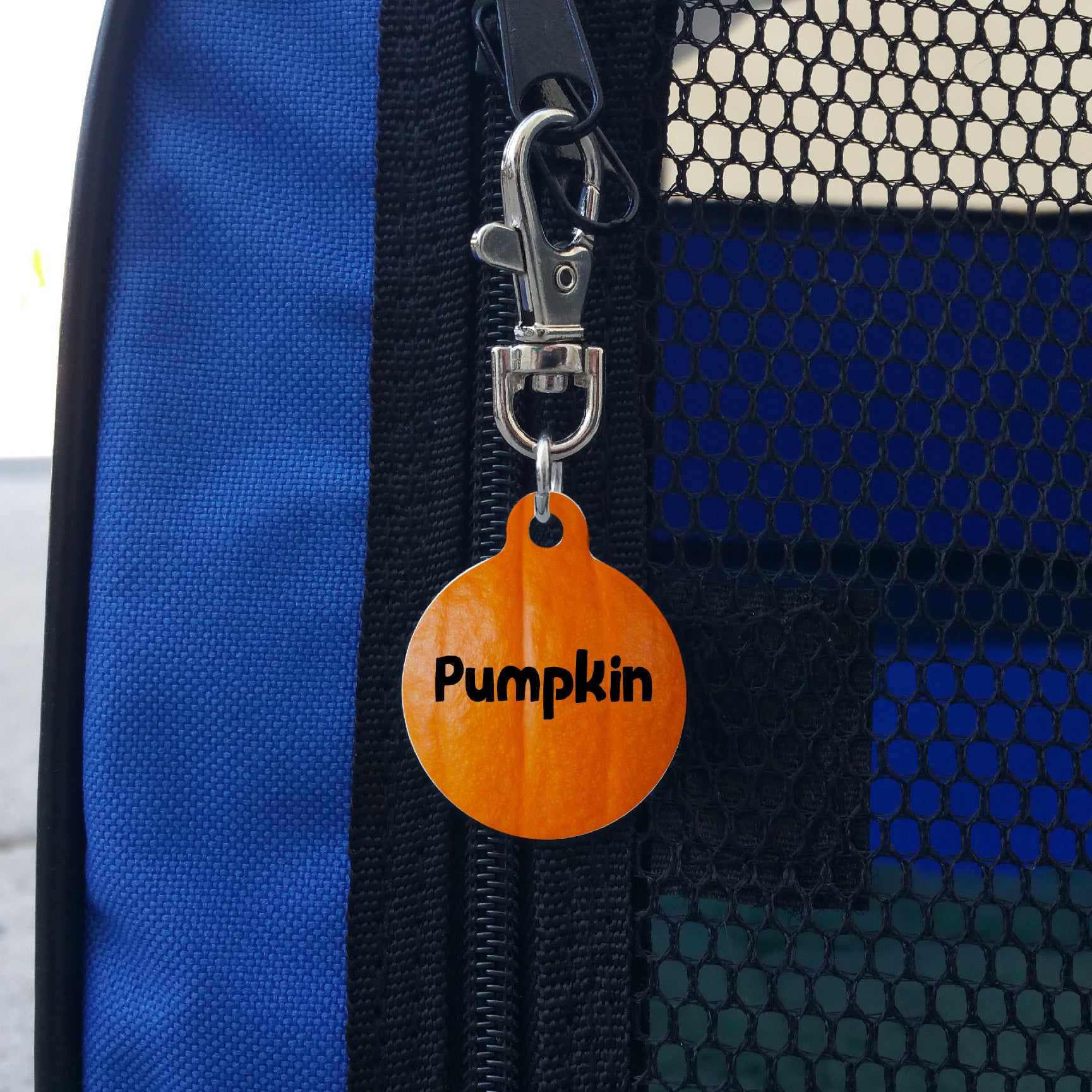 Pumpkin - Zipper Pull